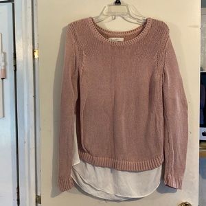 Loft dressy Mauve sweater